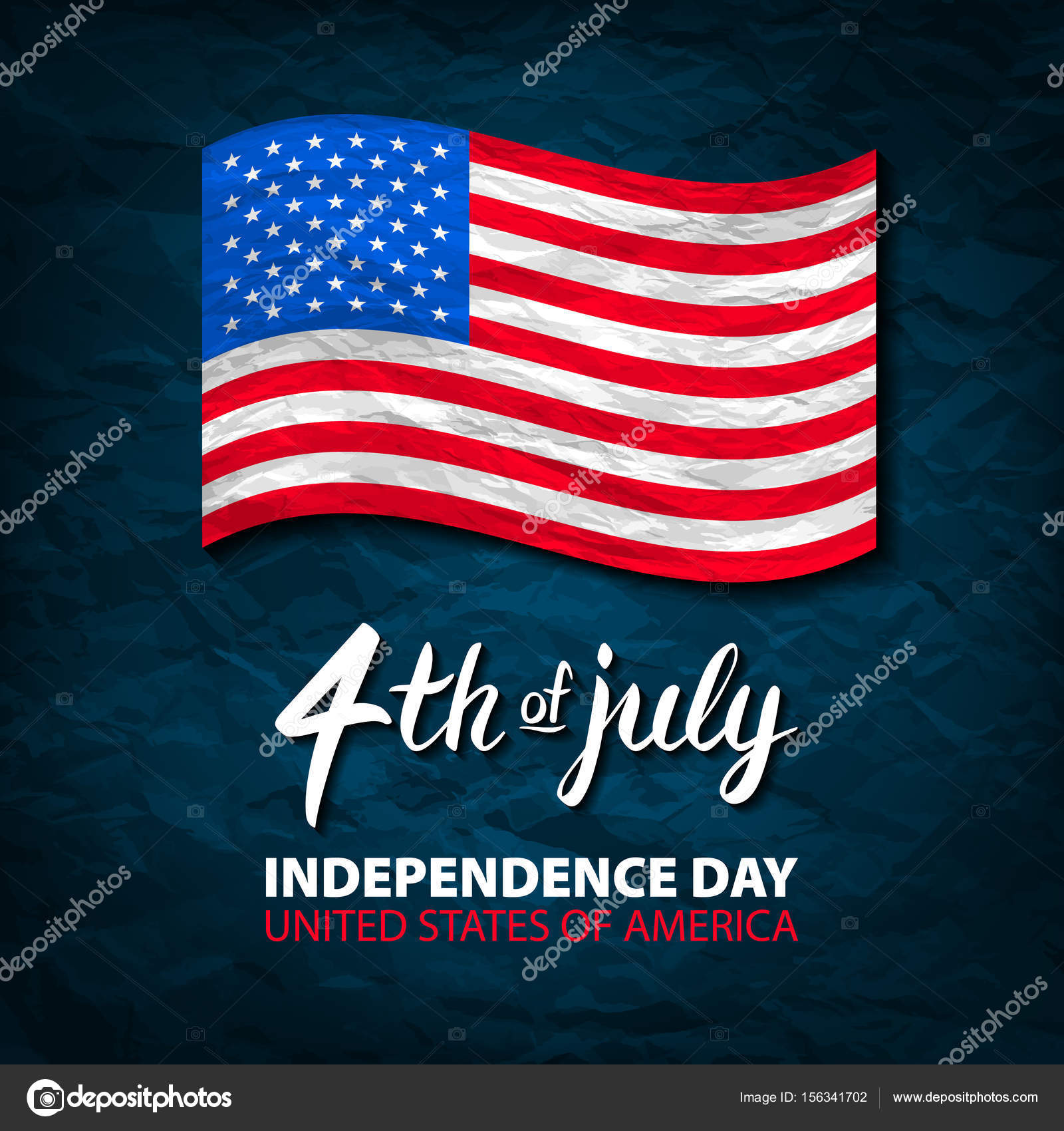 7 月 4 日のアメリカ独立記念日のグリーティング カード 4 月 7 日 アメリカ合衆国の記念壁紙 国旗カード デザインを私たち国民の祝日 ストックベクター C Romanchik Ruslan Gmail Com