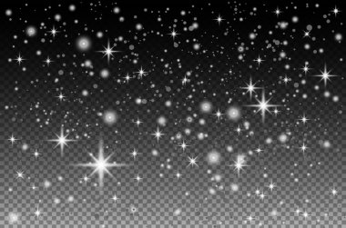 Arka plan ile yıldız bulutsu bir alandır. Vektör