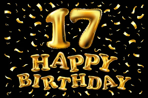 Elegante Celebrazione Di Un Anno Di Compleanno Numero 1 Palloncino D'oro.  Felice Il Primo Anno Di Vita Illustrazione Vettoriale - Illustrazione di  lettera, sfondo: 185815950