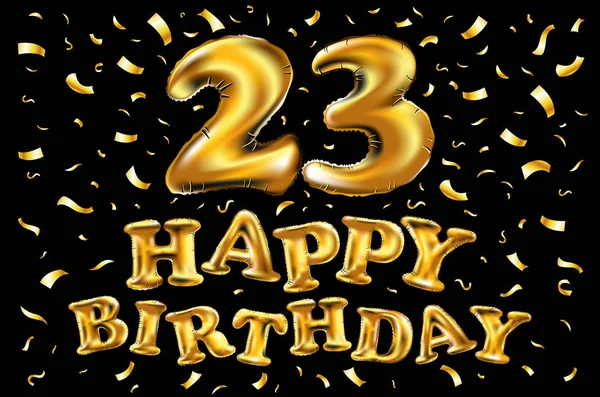ᐈ Happy Birthday 23 Stock Images Royalty Free Happy 23rd Birthday Vectors Download On Depositphotos