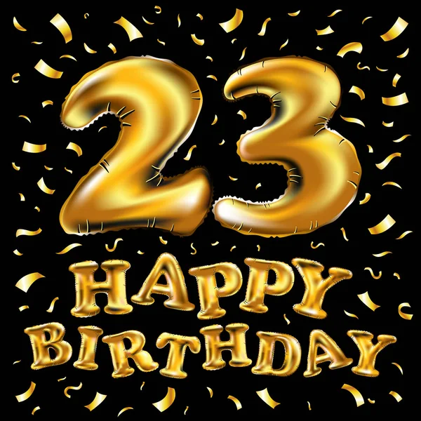 ᐈ Happy Birthday 23 Stock Images Royalty Free Happy 23rd Birthday Vectors Download On Depositphotos
