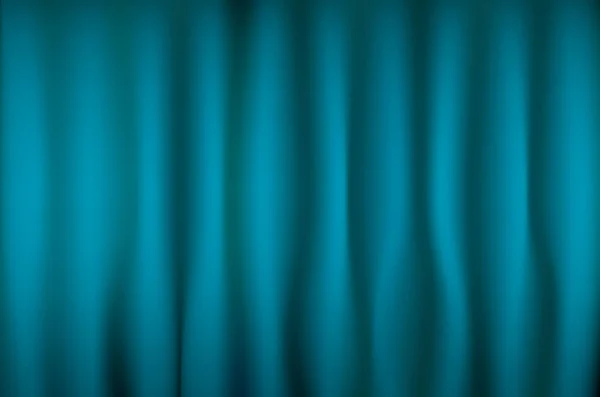 Theater Bühne blauer Vorhang Vektor Kunst Hintergrund — Stockvektor