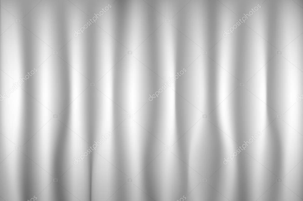 Gray Velvet Textile Curtains Background Backdrop vector