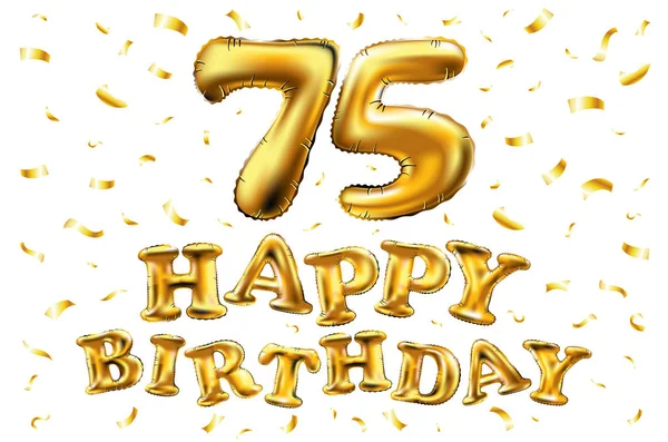 Joyeux 75e Anniversaire Images Vectorielles Joyeux 75e Anniversaire Vecteurs Libres De Droits Depositphotos