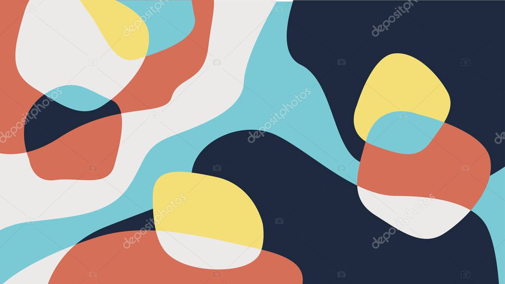 Abstract colorful background in pastel colors