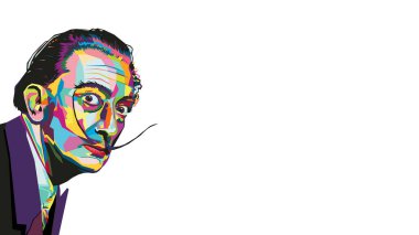 Ünlü sanatçı Salvador Dali 