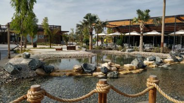 Dubai 'deki sahil bölgesi.