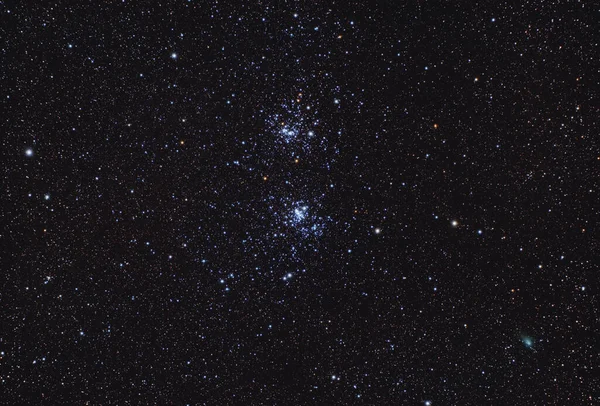 Leitosa Galáxia Céu Noturno Com Estrelas — Fotografia de Stock