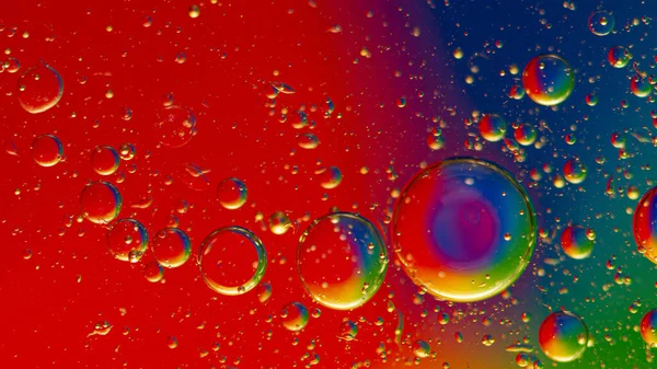 Абстрактный Красочный Фон Капельками Воды — стоковое фото