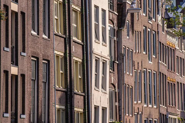Θέα Της Πόλης Του Άμστερνταμ Των Κάτω Χωρών — Φωτογραφία Αρχείου