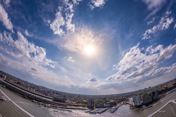 Vista Della Città Bangascar Thailandia — Foto Stock