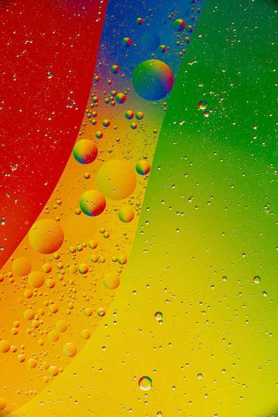 Fondo Colorido Abstracto Con Gotas Agua — Foto de Stock