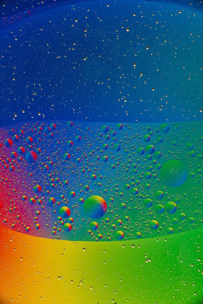 Абстрактный Красочный Фон Капельками Воды — стоковое фото