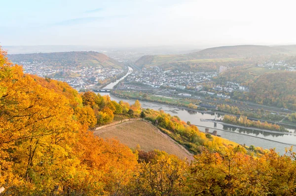 Άποψη Του Ποταμού Rdesheim Reihn City Και Rihne Γερμανία — Φωτογραφία Αρχείου