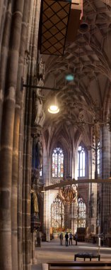 Nuernberg şehri manzarası, Almanya