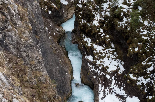 mountain rivers and waterfalls
