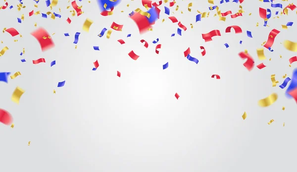 USA Affiche du jour de l'indépendance avec drapeau des ballons USA. illustratio — Image vectorielle