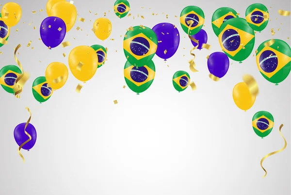 Festival comemorou a celebração colorida brasileira Bir Brasileiro — Vetor de Stock