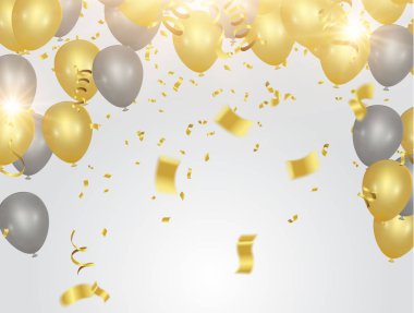 Mutlu yıllar mesajı, tebrik kartları, pankartlar, postalar için harfler