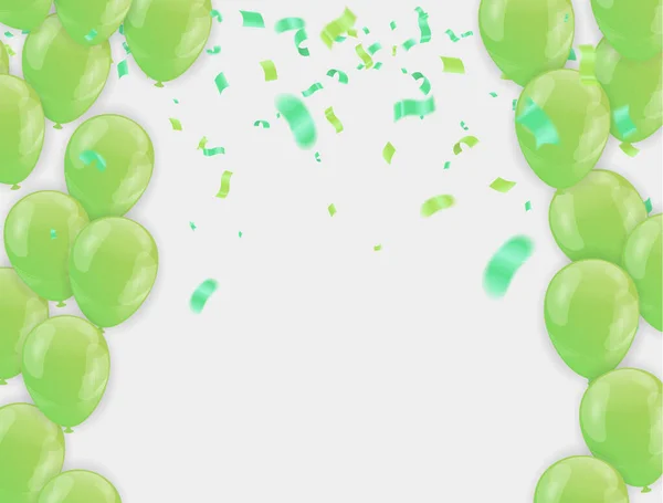 Cartoon Green Balloon. Vector Illustration Isolated On White Background  #Sponsored , #Sponsored, #affiliate, #Green, #Ve…