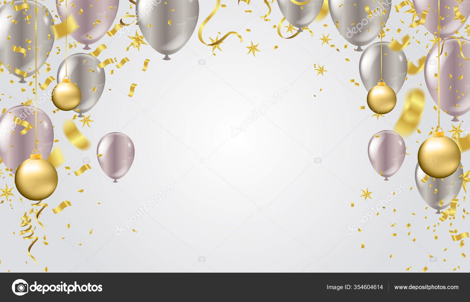 免费照片： 生日快乐，一张送给亲人的生日贺卡，上面有三个红色心形气球, image size:1600x1029