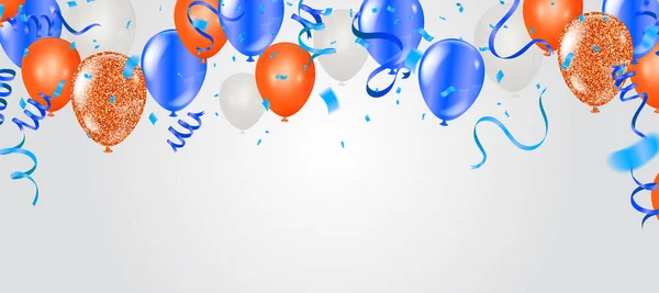 Doğum günü balonu ve kutlama afiş partisi Mutlu yıllar yeni yıl kutlama festivali geçmişi. NYE 