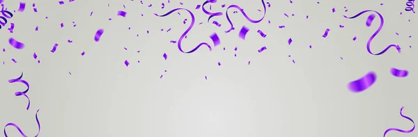 紫色の風船のベクトル図 — ストックベクタ
