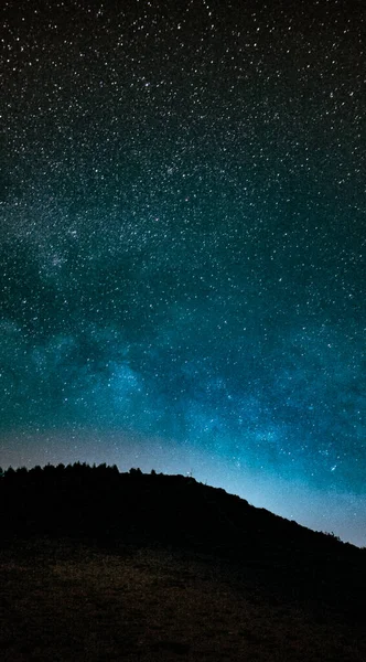 Las Estrellas Brillan Noche —  Fotos de Stock