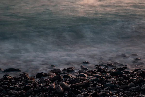 view of the tarry sunset on the black sea