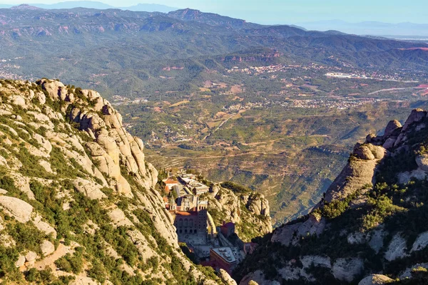 Klasztor Monseratt, Katalonia górska — Zdjęcie stockowe