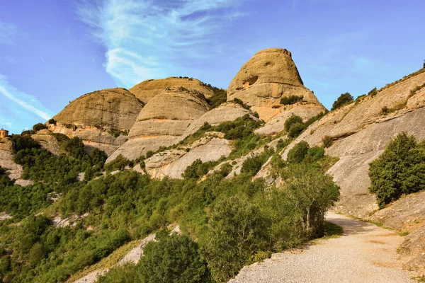 Sant Geroni altura más de un kilómetro, montaña Cataluña, ne — Foto de Stock