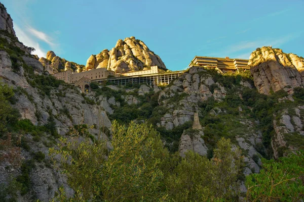 Monastero di Monseratt, montagna Catalogna — Foto Stock