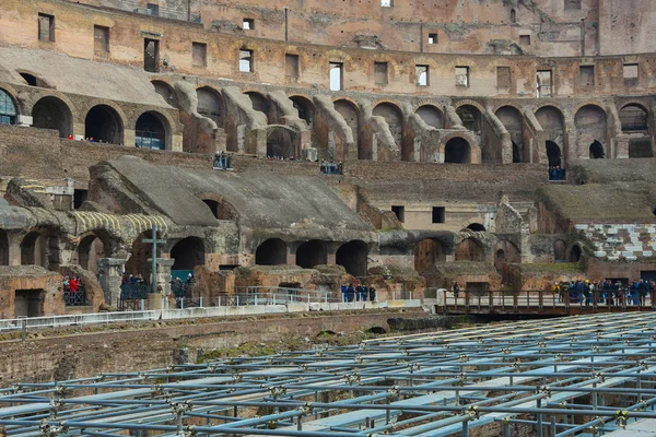 Teatro Faviano (Colosseo) a Roma — Foto Stock