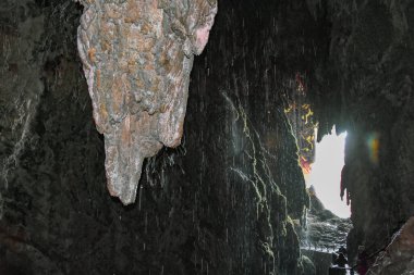 Mağara kayaları İspanya 'nın dikitleri.