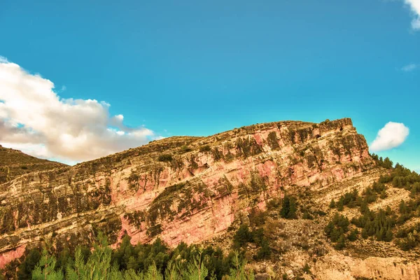 Piękne i niezwykłe góry Hiszpanii — Zdjęcie stockowe