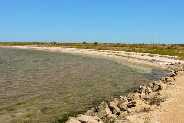 Εθνικό Πάρκο Absheron Δημιουργήθηκε Για Διατηρήσει Γαζέλες Κασπία Φώκιες Και — Φωτογραφία Αρχείου