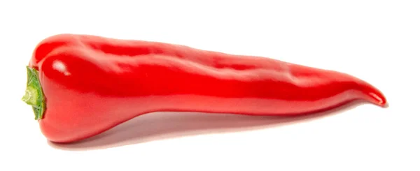 白い背景に隔離された赤唐辛子 — ストック写真