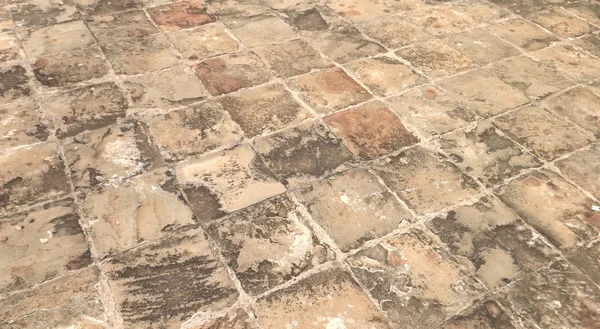 Dirty concrete block floor — Stock Photo, Image