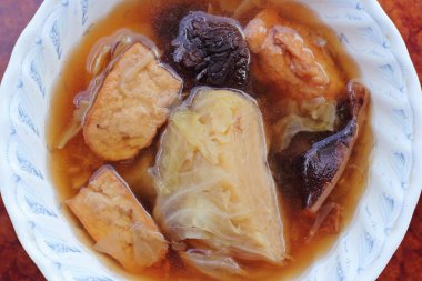 lahana çorbası, vejetaryen yemek