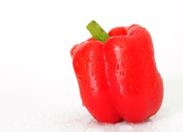 Φρέσκα γλυκό πιπέρι απομονωμένες — Φωτογραφία Αρχείου