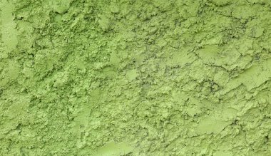  Sıva duvar doku arka plan yeşil boyalı