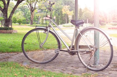 Vintage Bisiklet üzerinde yaz