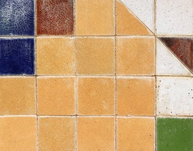 eski seramik Tuğla Kiremit duvar