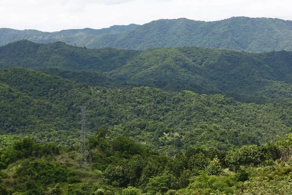 Montaña Khao Kho en la provincia de Phetchabun, Tailandia — Foto de Stock