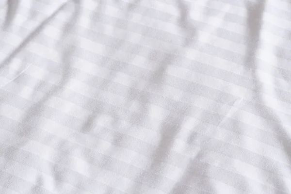 White bed sheets — Stock Photo, Image