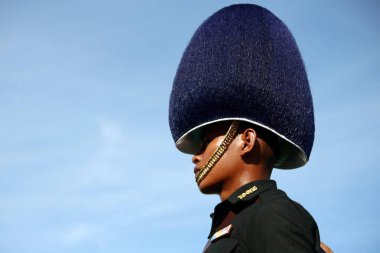 Hazırlamak için Kraliyet Tay Ordusu katılmak Kral Bhumibol Adulyadej (Kral Rama 9 cenaze)