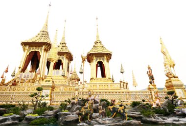 Kraliyet krematoryum Hm Kral Bhumibol Adulyade için