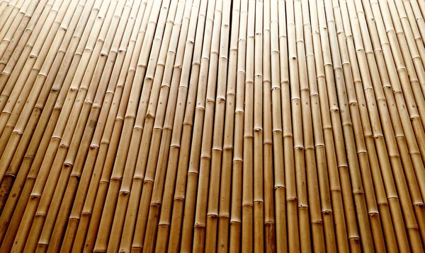 Valla de bambú natural textura fondo —  Fotos de Stock