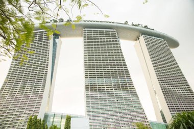 Singapur 'daki Marina Bay Sands inşaat eğrisi