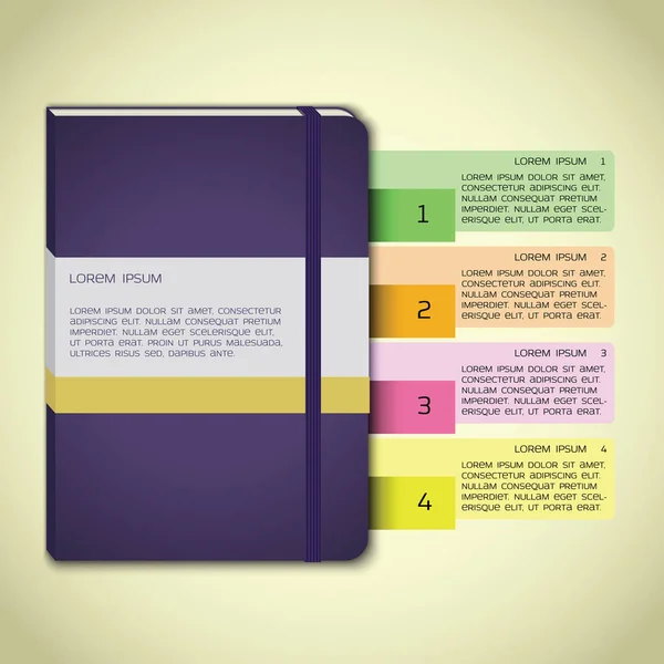 Menekşe defter infographics